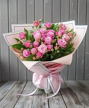Букет Розовый кустик в Немчиново