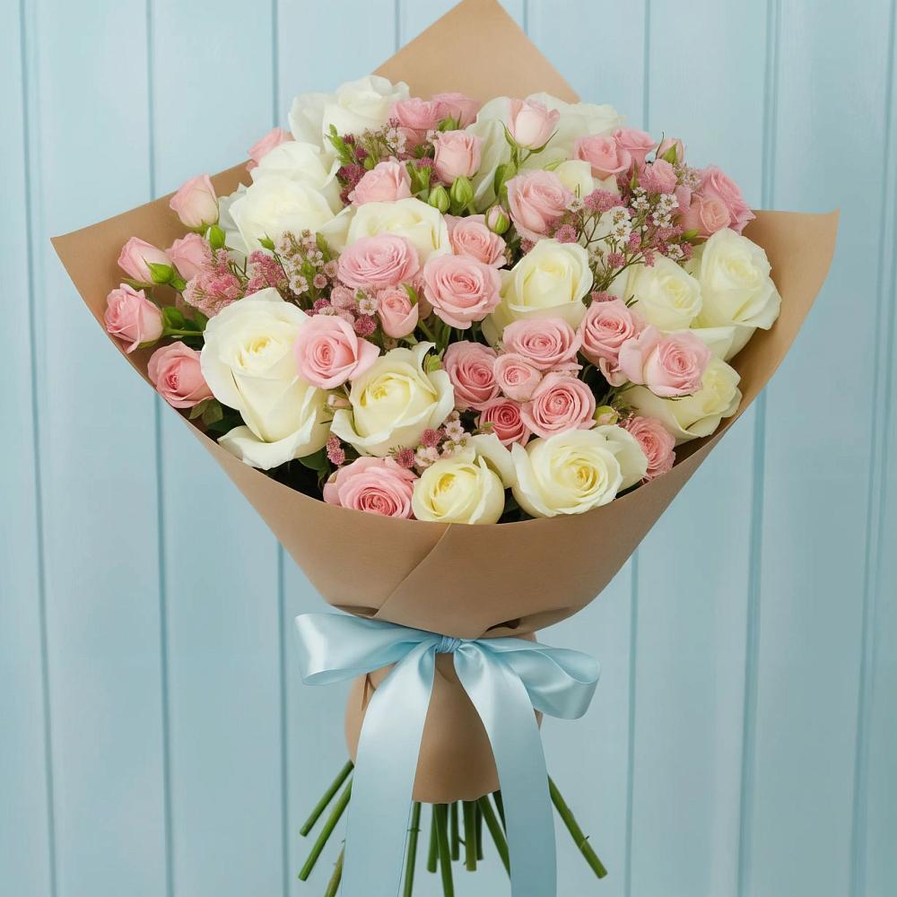 Букет цветов из: Розы в Немчиново