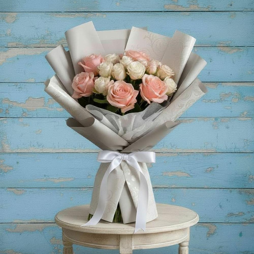 Букет цветов из: Розы в Немчиново