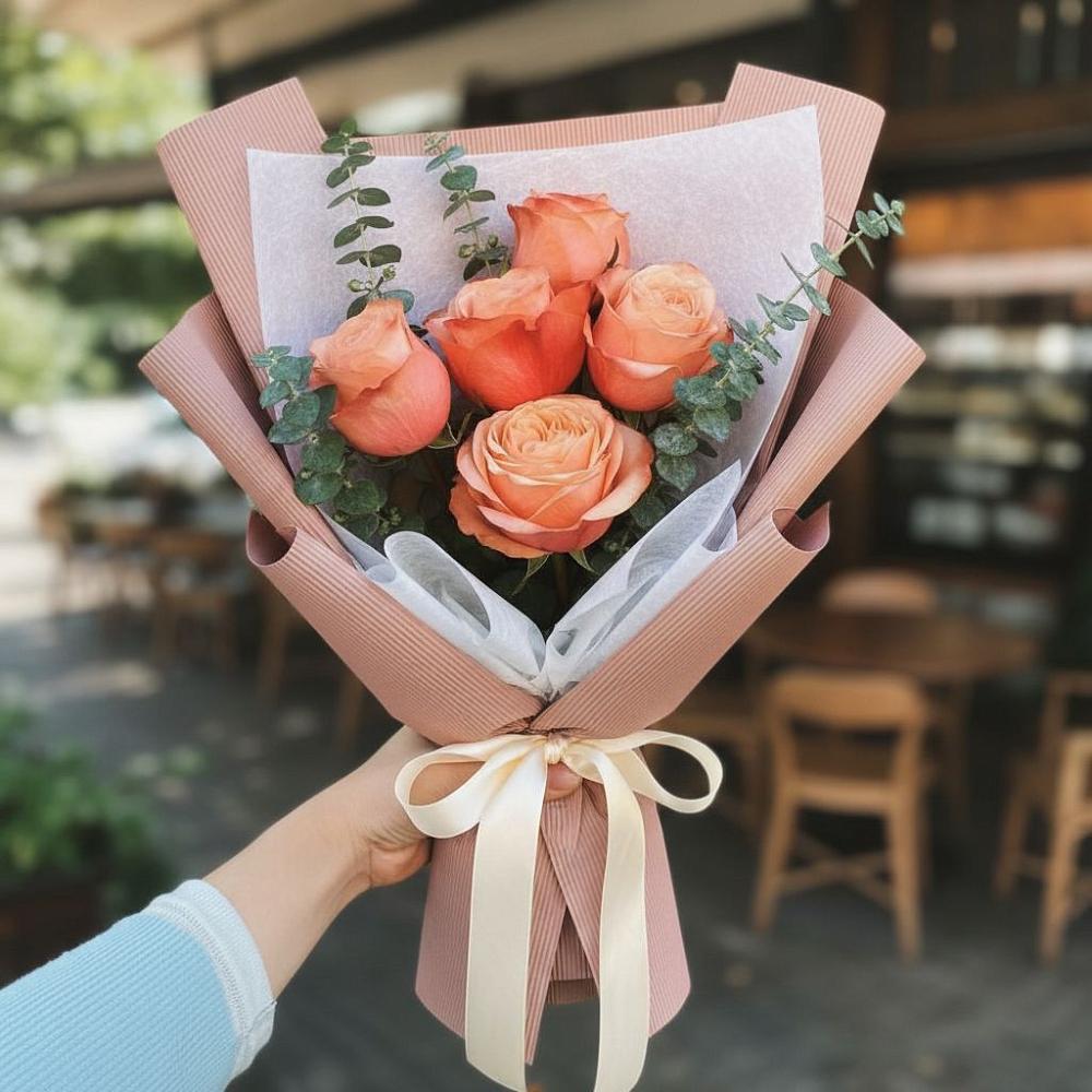 Букет цветов из: Розы в Немчиново