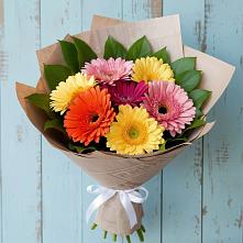 Букет цветов из:  Герберы в Немчиново