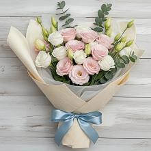 Букет цветов из:  Лизиантусы #REPLACE_PRED# Немчиново