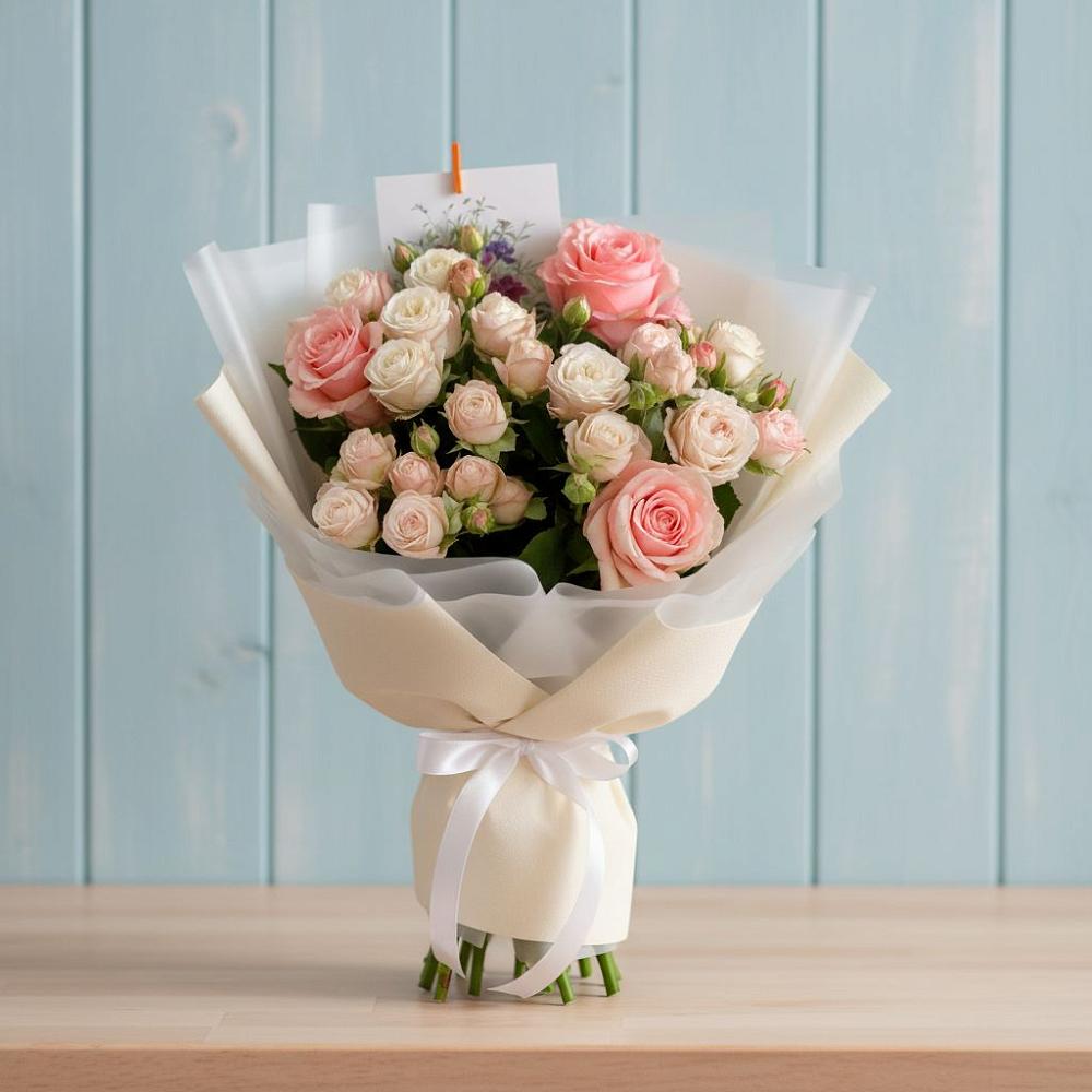 Букет цветов из: Розы в Немчиново