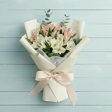 Букет цветов из:  Альстромерии в Немчиново