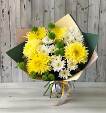 Букет цветов из:  Хризантемы #REPLACE_PRED# Немчиново