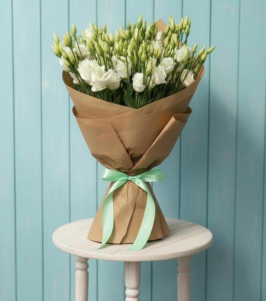 Букет цветов из: Лизиантусы в Немчиново