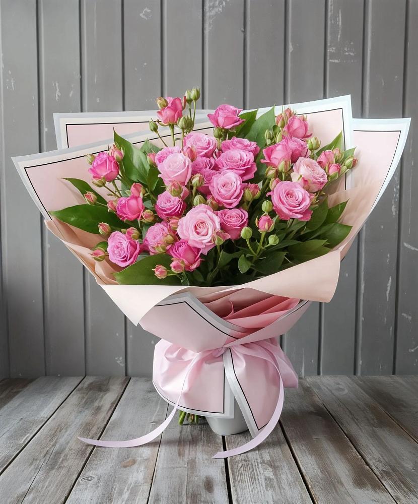 Букет Розовый кустик в Немчиново