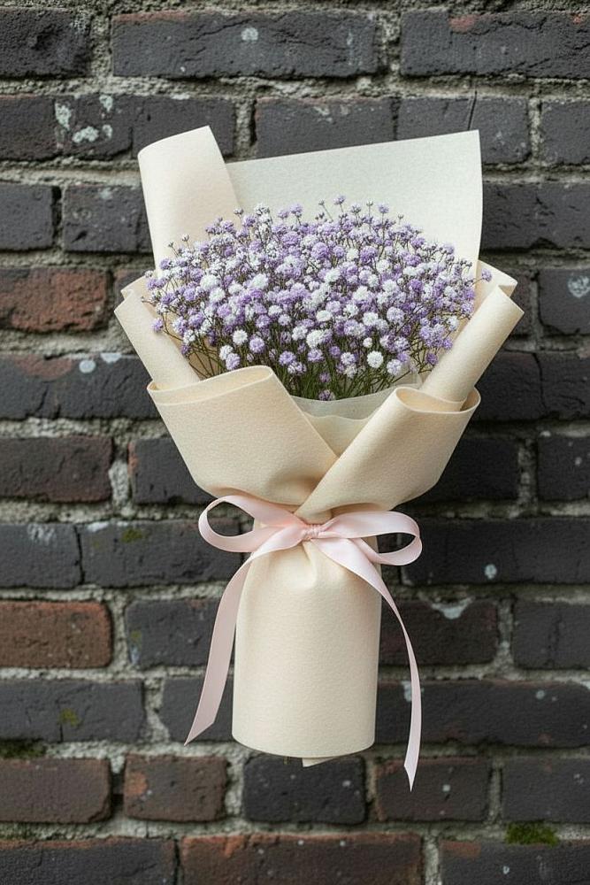 Букет цветов из: Гипсофила в Немчиново