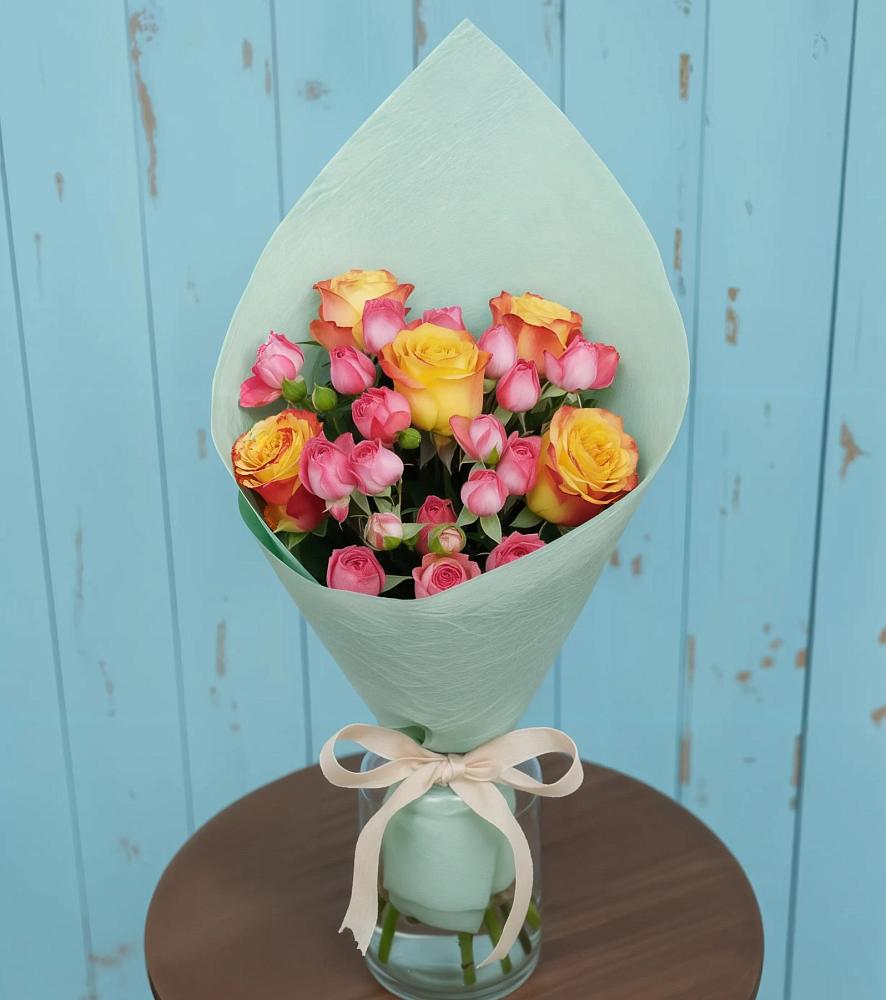 Букет цветов из: Розы в Немчиново