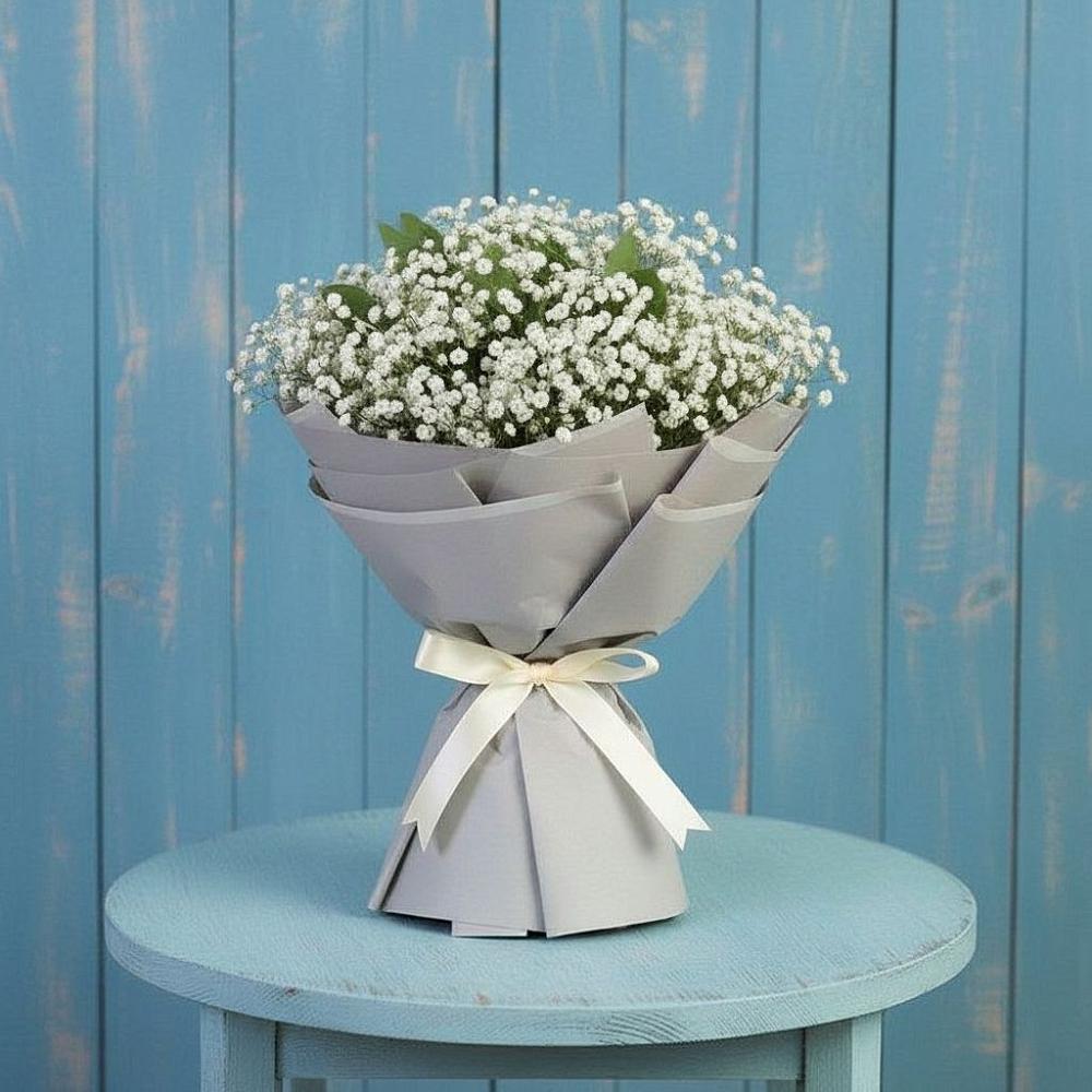 Букет цветов из: Гипсофила в Немчиново