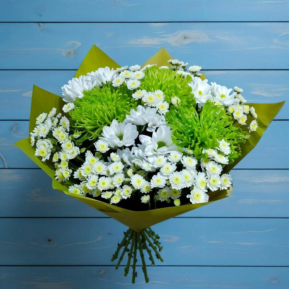 Букет цветов из: Хризантемы в Немчиново