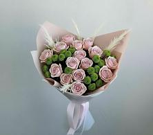 Букет цветов из:  Розы и Хризантемы в Немчиново