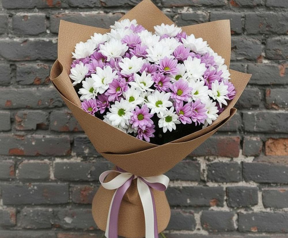 Букет цветов из: Хризантемы в Немчиново