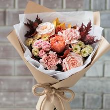 Букет цветов из:  Гвоздики, Хризантемы и Розы #REPLACE_PRED# Немчиново
