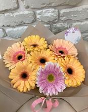 Букет цветов из:  Герберы #REPLACE_PRED# Немчиново