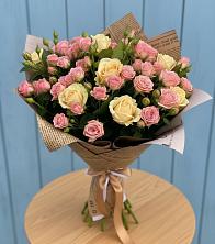 Букет цветов из:  Розы в Немчиново