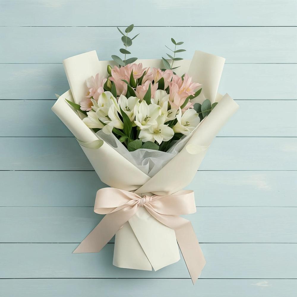 Букет цветов из: Альстромерии в Немчиново