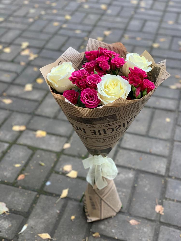 Букет цветов из: Розы в Немчиново