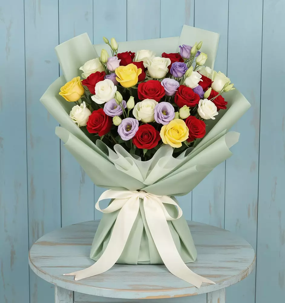 Букет цветов из: Розы в Немчиново