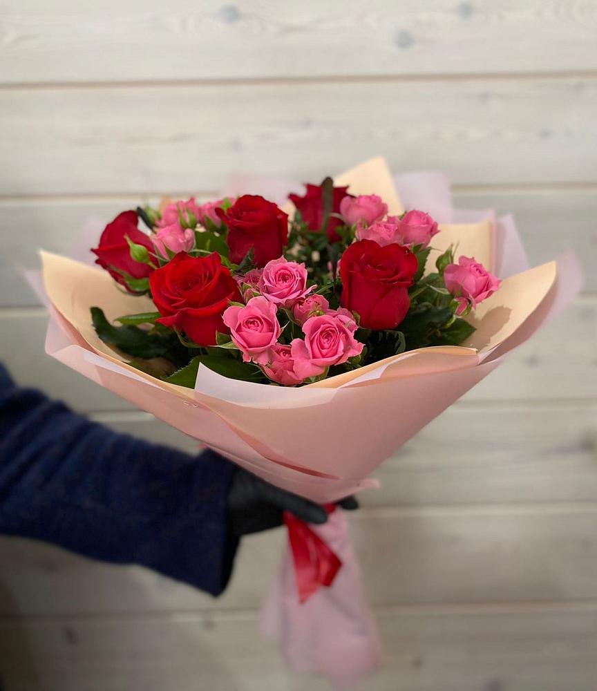 Букет цветов из: Розы в Немчиново