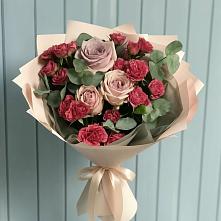 Букет цветов из:  Гвоздики и Розы #REPLACE_PRED# Немчиново