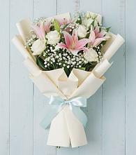 Букет цветов из:  Лилии в Немчиново