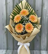 Букет цветов из:  Герберы #REPLACE_PRED# Немчиново